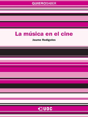 cover image of La música en el cine